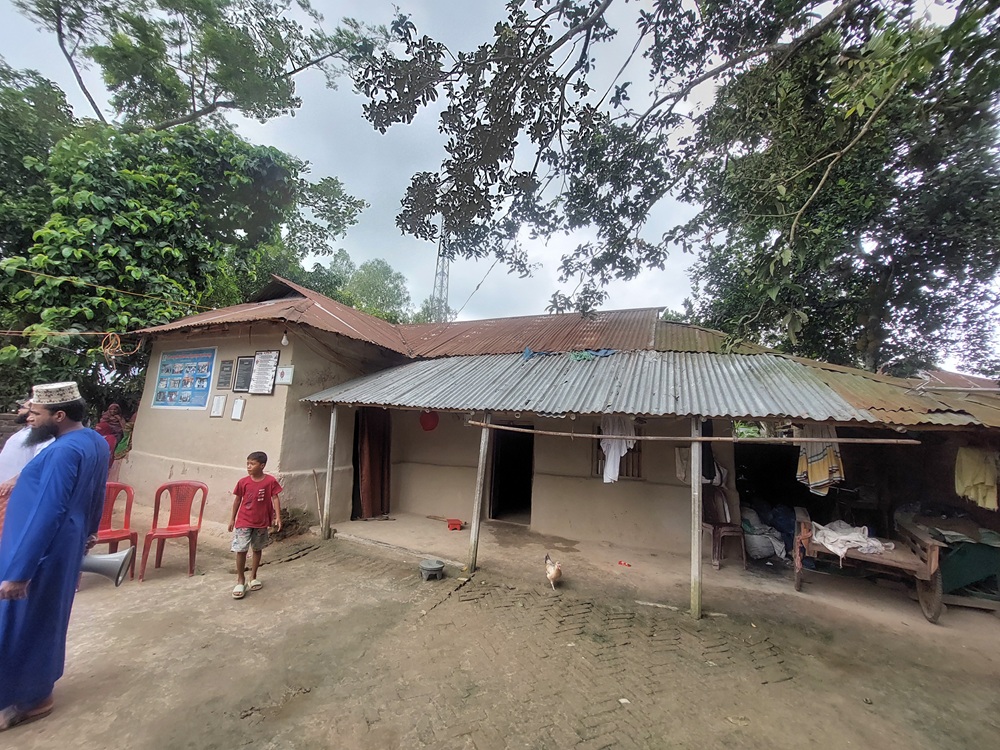 আবু সাঈদের গ্রামের বাড়ি